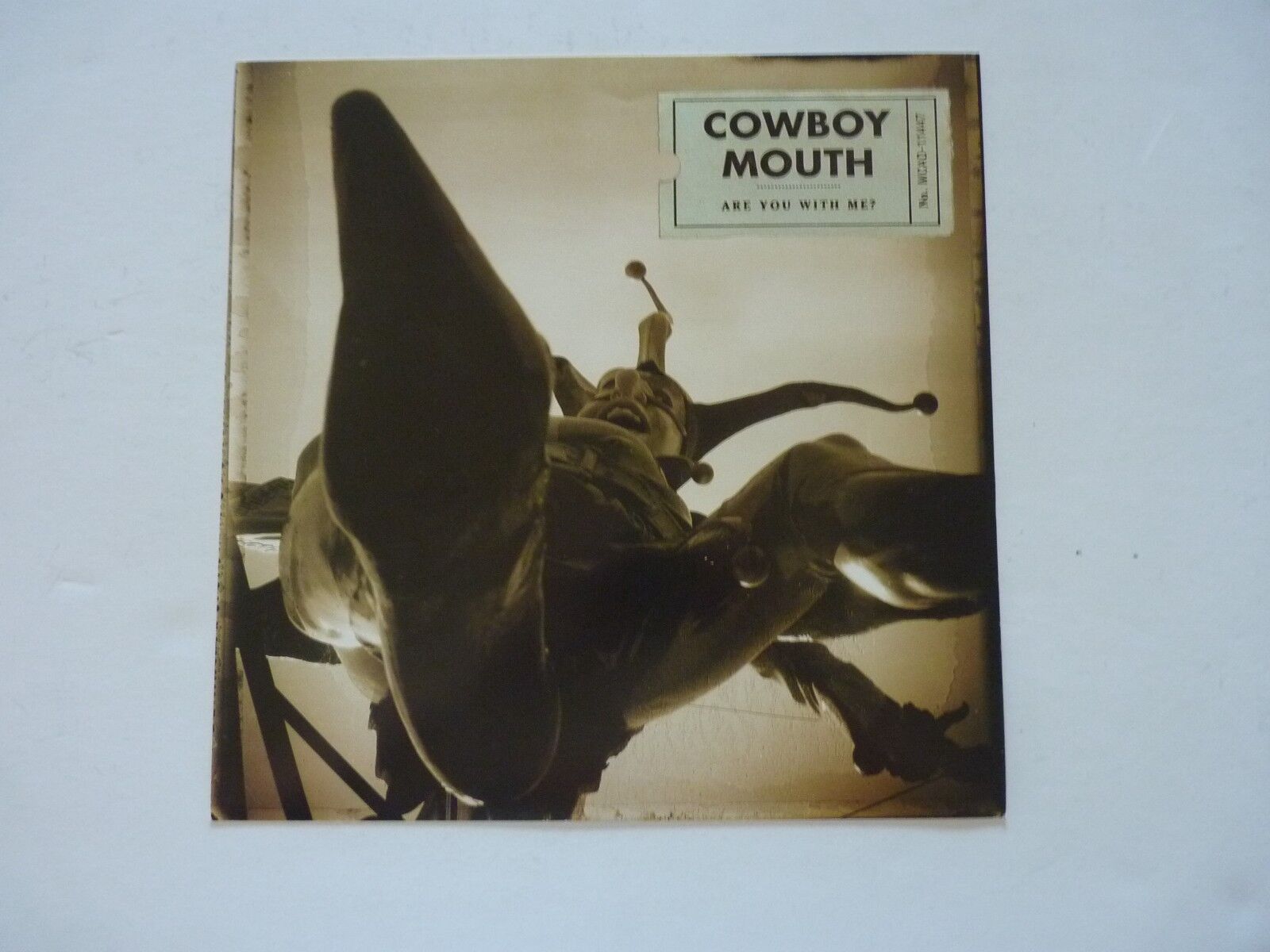 Cowboy Mouth Are you with Me? LP Record Photo Poster painting Flat 12x12 Poster