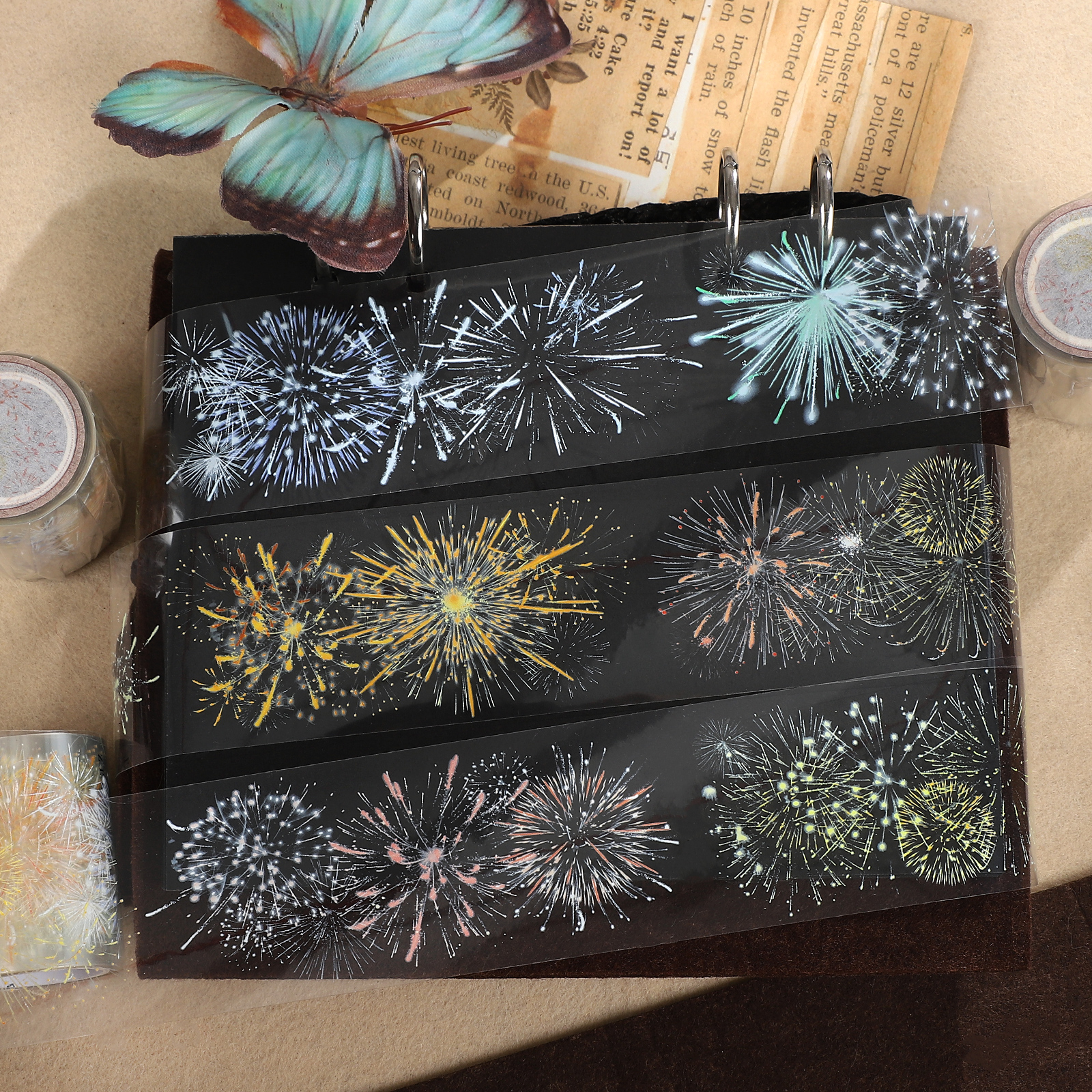 PET 테이프 - 50mm*5m 빈티지 라이트 스머지