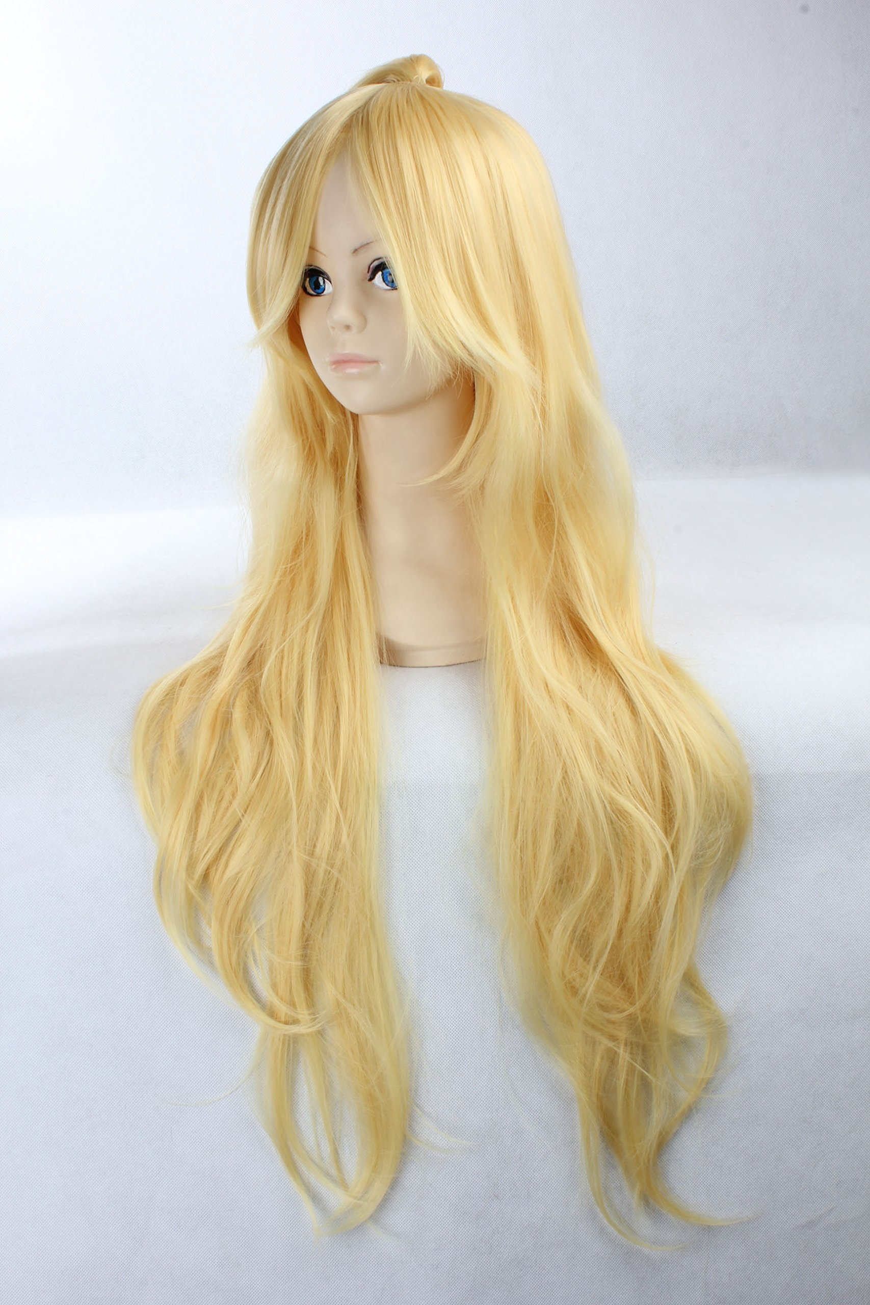 Panty And Stocking Yellow Blonde Long Cosplay Wig