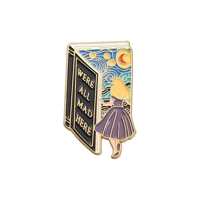 Cute Minimalist Pin Cartoon Alloy Plating Unisex Brooches
