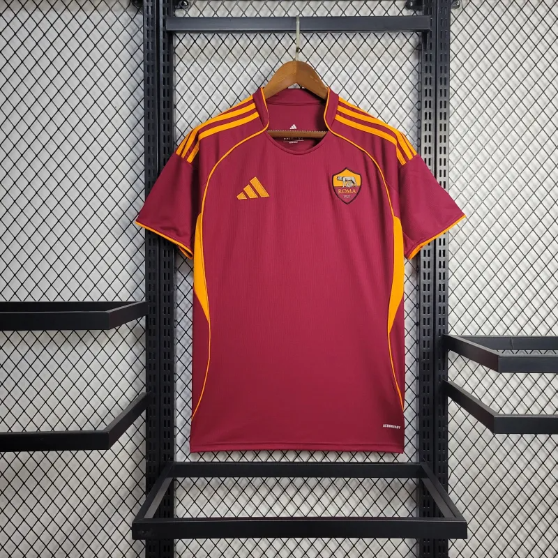 25/26 Roma Home Thai Quality Football shirt 