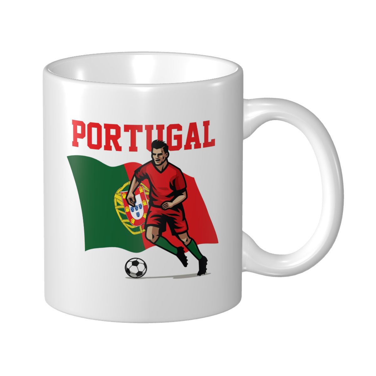 Portugal Soccer Player Mug