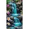 Waterfall - Full Embroidery 3 Strands 11CT Stamped Cross Stitch - 40*70CM - Large Size