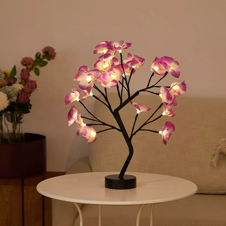 The Everlasting Orchid Lamp | Sparkly Trees