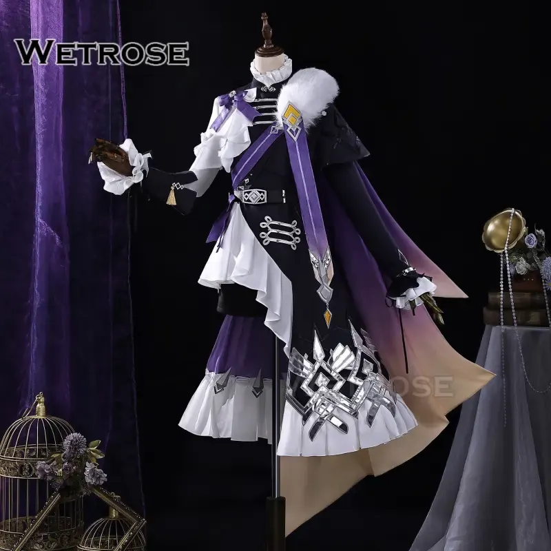 [Wetrose] Pre-Order Genshin Impact Illuga Cafe Collab Game Outfit Cosplay Costume 
