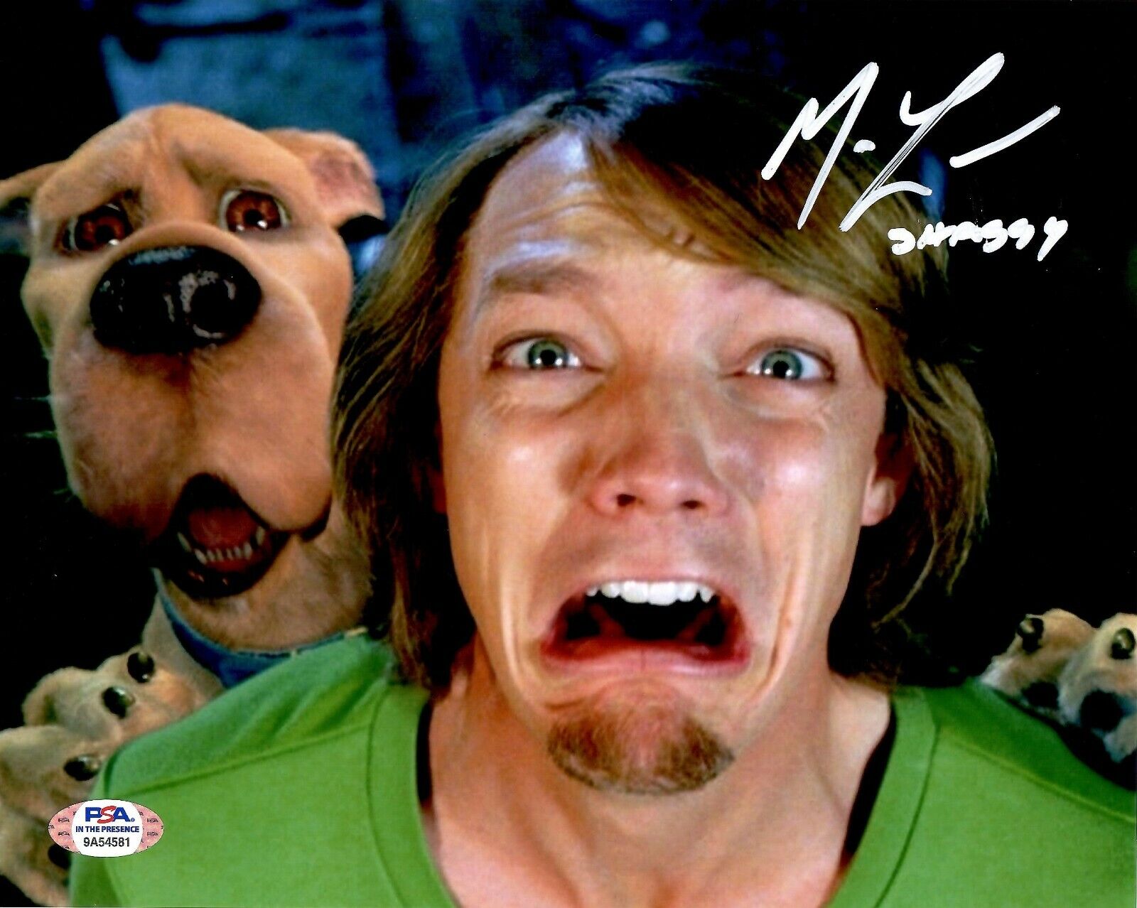 Matthew Lillard autograph signed inscribed 8x10 Photo Poster painting Scooby-Doo PSA COA Shaggy