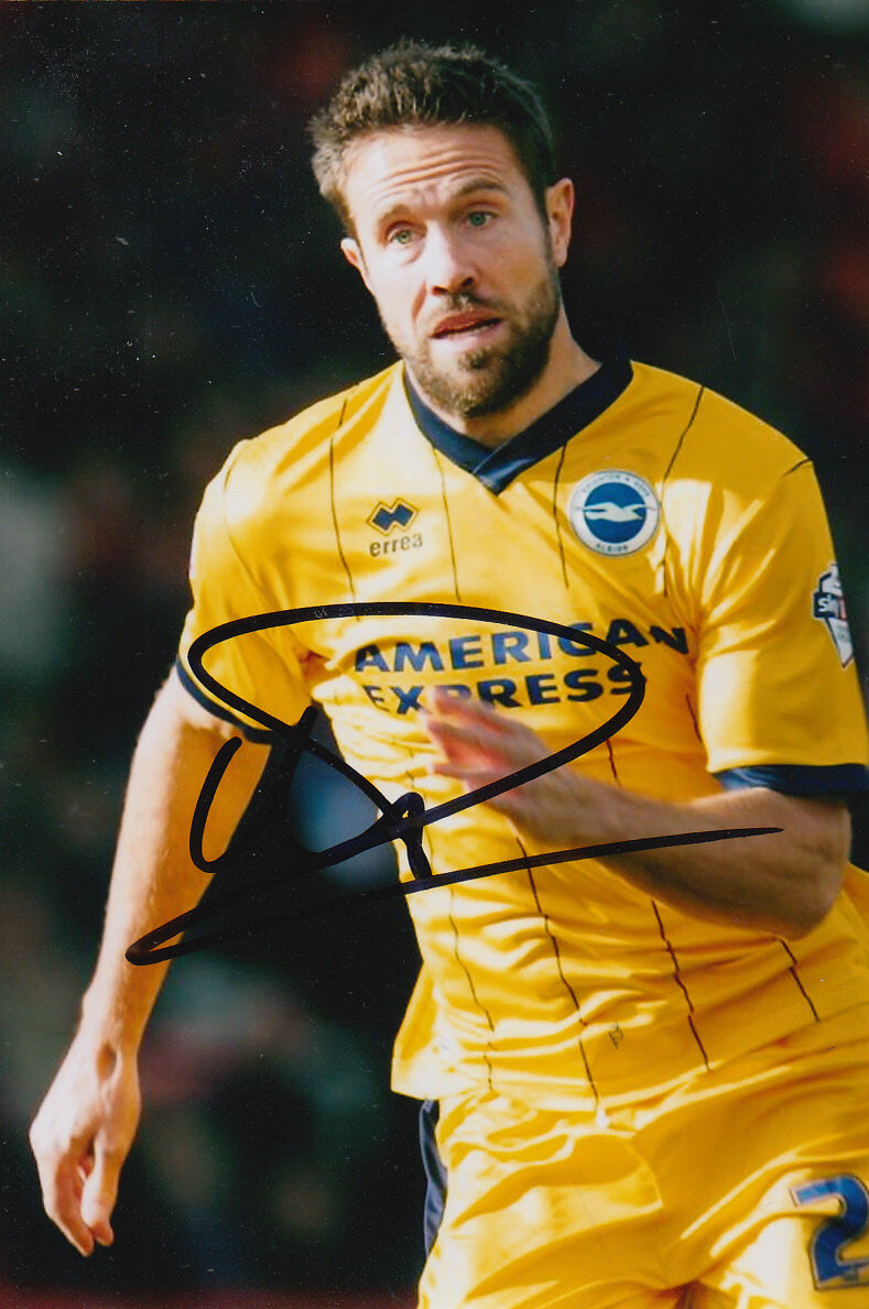 BRIGHTON HAND SIGNED MATTHEW UPSON 6X4 Photo Poster painting 1.