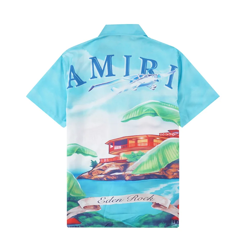 AMIRI 2023SS RHEE STUDIO SILK SHIRT