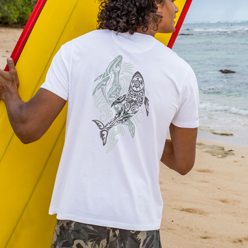 Loose And Comfortable Casual Koholas Printed T-shirt