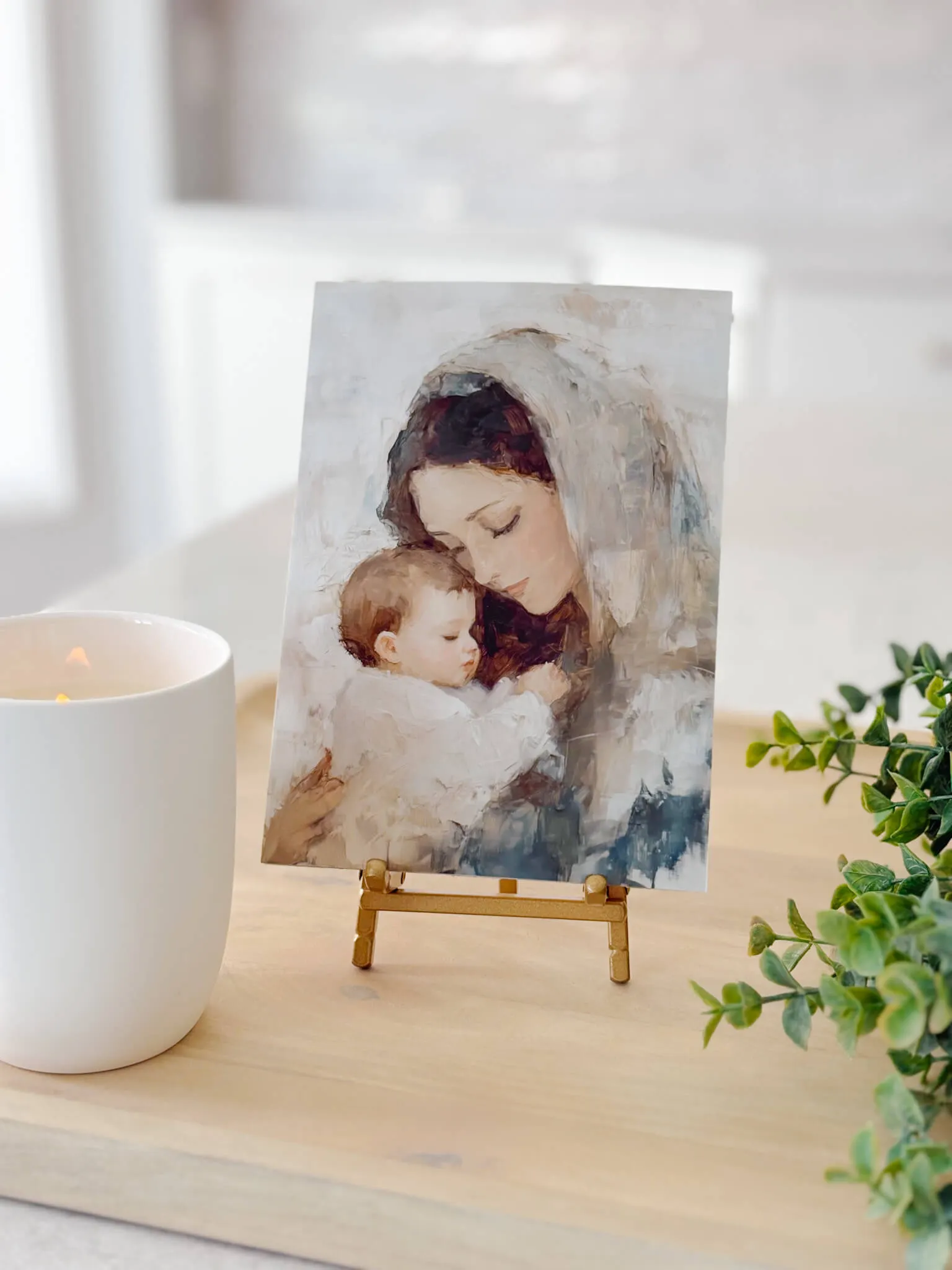 A Mother's Comfort - Print