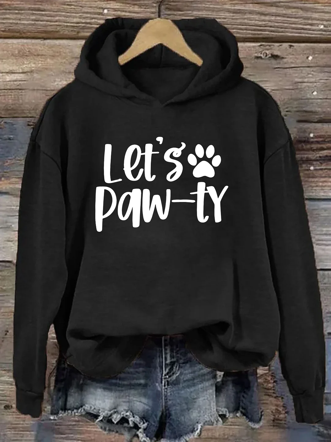 Let's Paw-ty Hoodie
