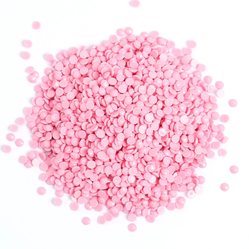 1 Bag Round Drill Diamond Rhinestone Resin Crystal Beads for Missing Beads