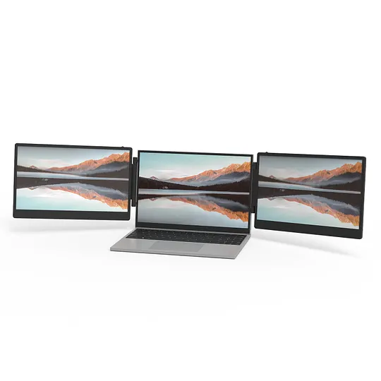 KEFEYA S3 Triple Laptop Screen Extender, 14