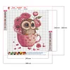 Diamond Painting-DIY Full Round Drill Owl