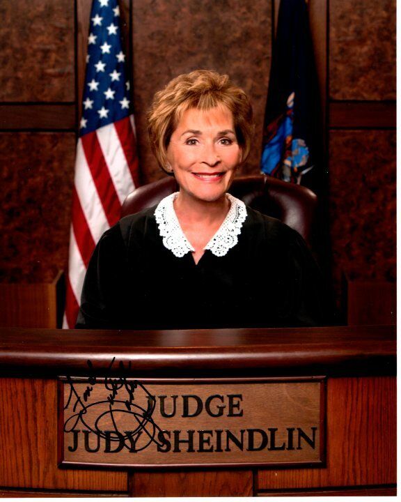 JUDGE JUDY SHEINDLIN Signed Autographed Photo Poster painting