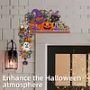 2pcs DIY Diamond Painting Halloween Door Corner Frame Wood(Halloween Pumpkin)