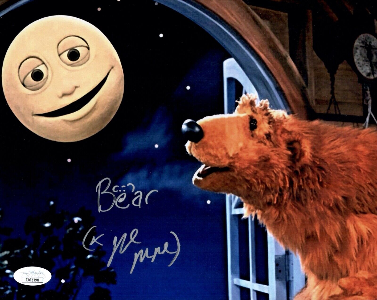 NOEL MACNEAL Signed BEAR IN THE BIG BLUE HOUSE 8x10 Photo Poster painting Autograph JSA COA Cert