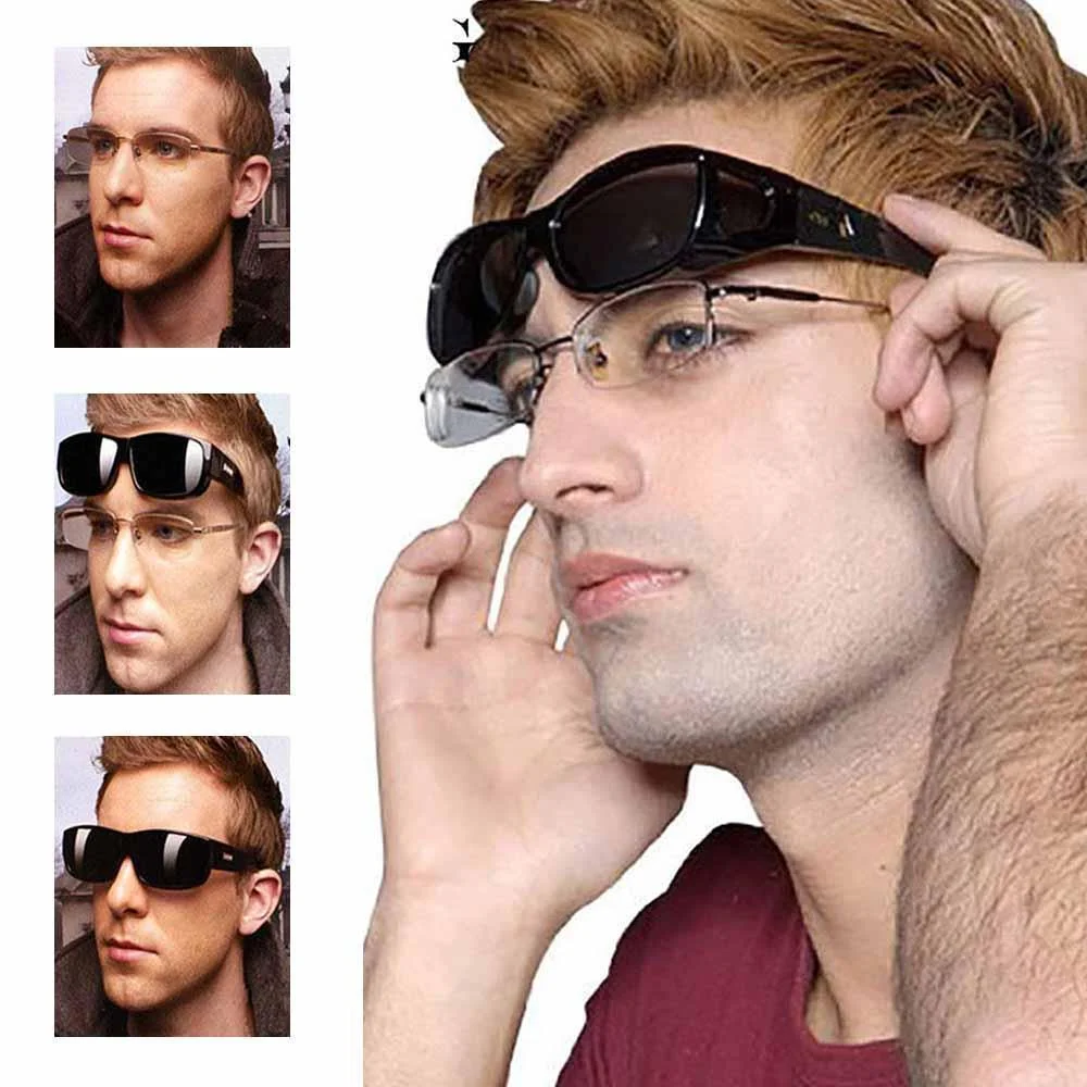 Meladen™ Anti-Glanz Sonnenbrille Fit-Over Überbrille