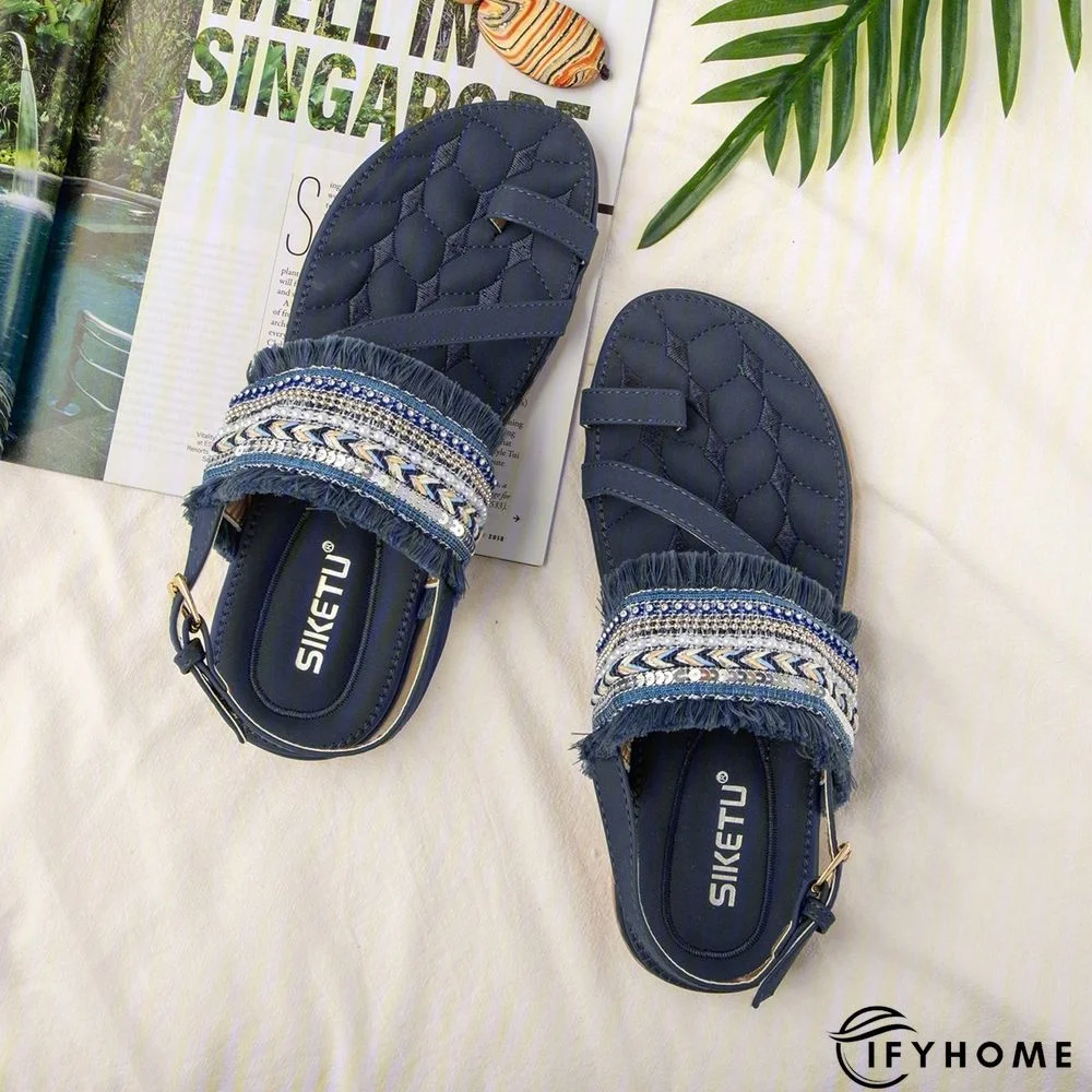 Women Spring Band Artificial Fashion Daily Sandals | IFYHOME