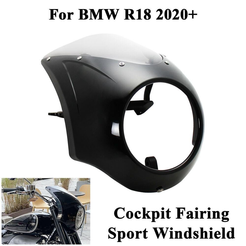 Headlight Cockpit Fairing Sport Windshield For BMW R18 2020+