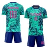 Sportswear Clothing Football Team Training Soccer Jersey Football Shirts Latest Design Printed Soccer Clothing Uniform Set