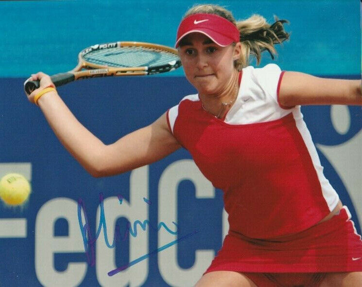 SEXY TAMIRA PASZEK SIGNED WTA TENNIS 8x10 Photo Poster painting #2 Autograph PROOF