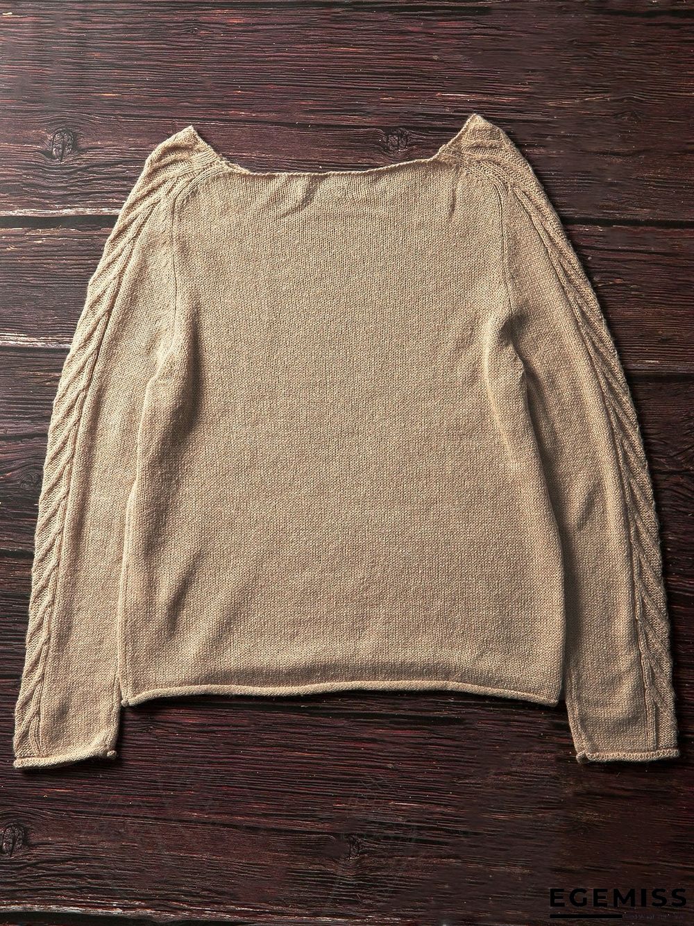 Casual Shift Knitted Sweater | EGEMISS
