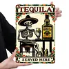 Tequila - Panneaux en &eacute;tain m&eacute;tallique(20*30cm/30*40cm)