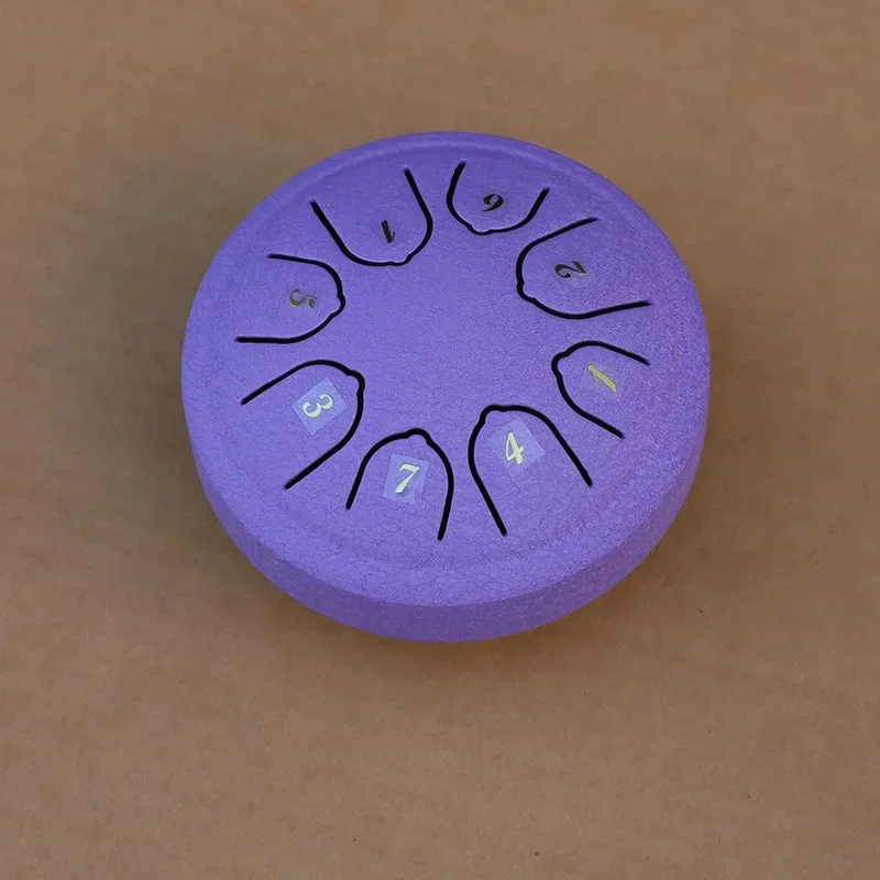 Simplycie - Buddha Stones Mini Steel Tongue Drum Kit (3 Inch) - Hot Sale 50% Off