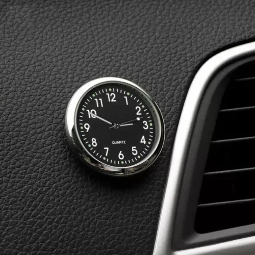Dronehint Car Interior Accessories Luminous Stick-On Digital Watch Quartz Clock Car Parts (For: Acura) Parts