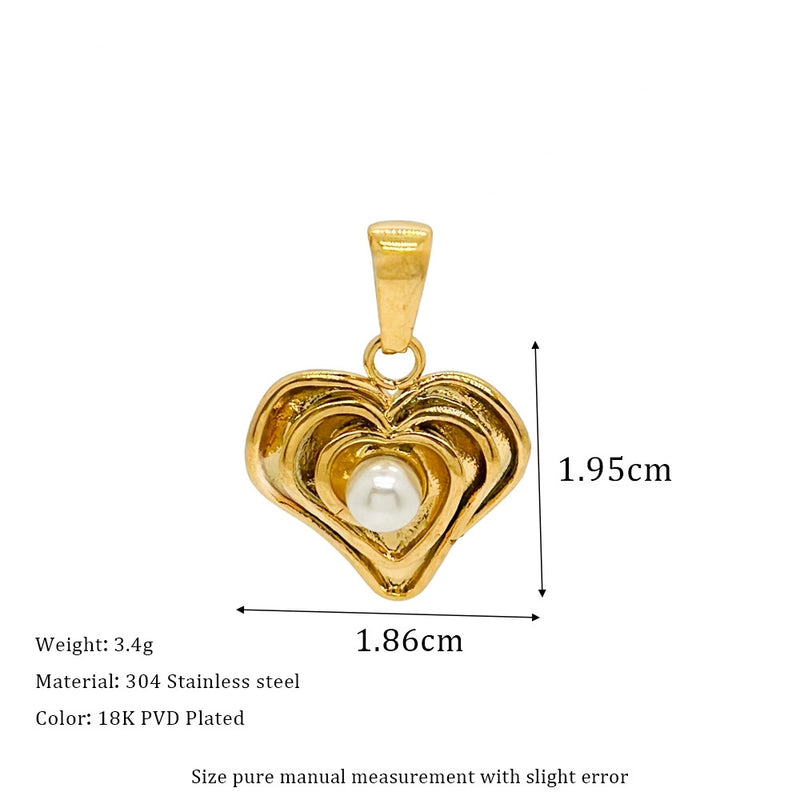 1 Piece 304 Stainless Steel Geometric Pendant Jewelry Accessories