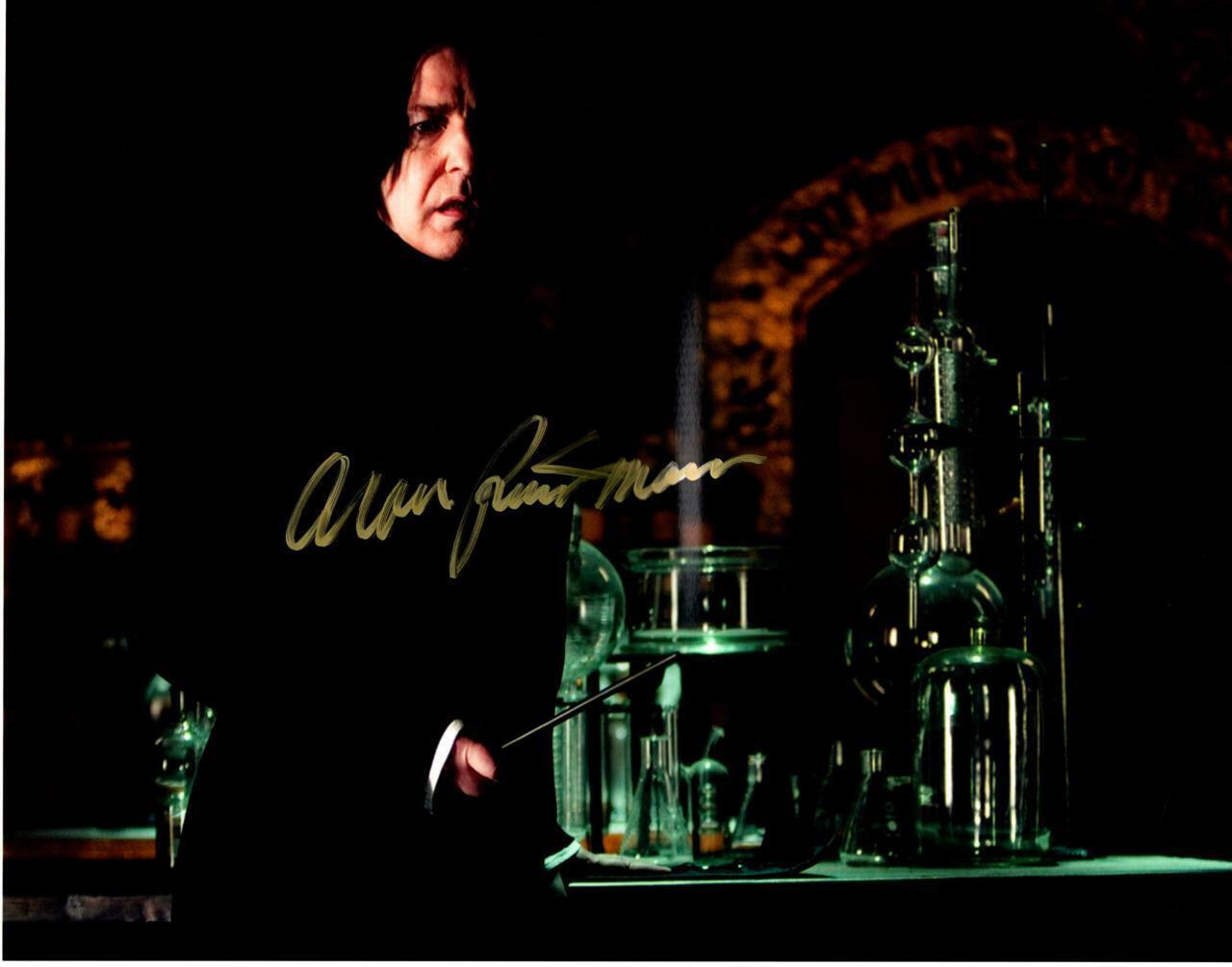 Alan Rickman autographed 11x14 Picture signed Photo Poster painting and COA