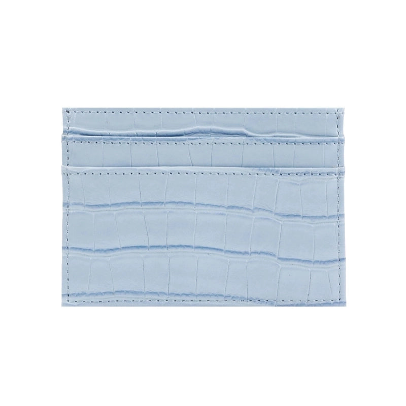 Unisex Solid Color Pu Leather Open Card Holders