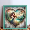Girl Playing Violin-11CT Stamped Cross Stitch 40*40cm/15.75*15.75in tapestrymarket