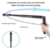 Bullet Time Invisible Rod Suitable For Shadowstone Insta360X4/X3 Panoramic Camera Extension Rod Invisible Selfie Rod Rotating Handle GoPro13/12 DJI Action5PRO/4 Bracket