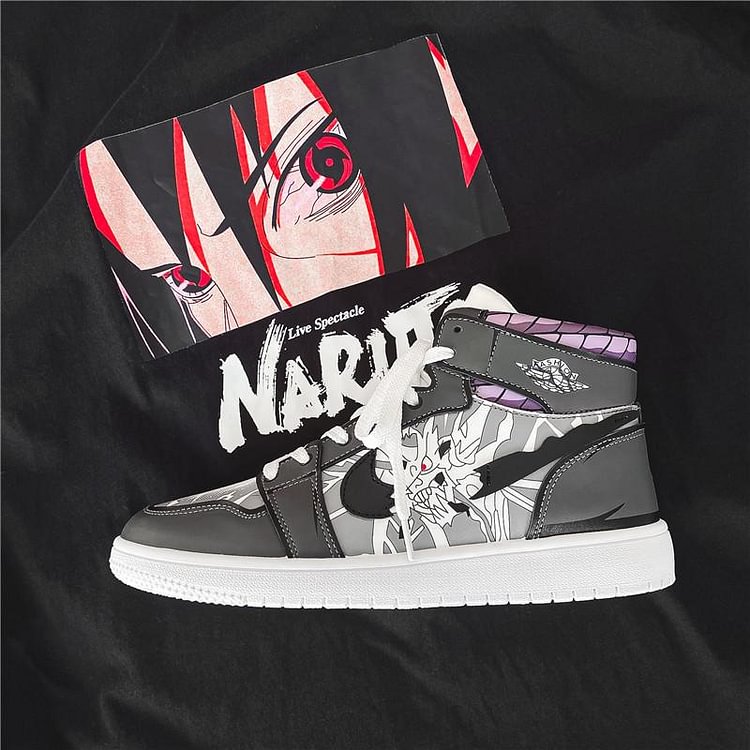 Naruto Uchiha Sasuke Sneakers weebmemes