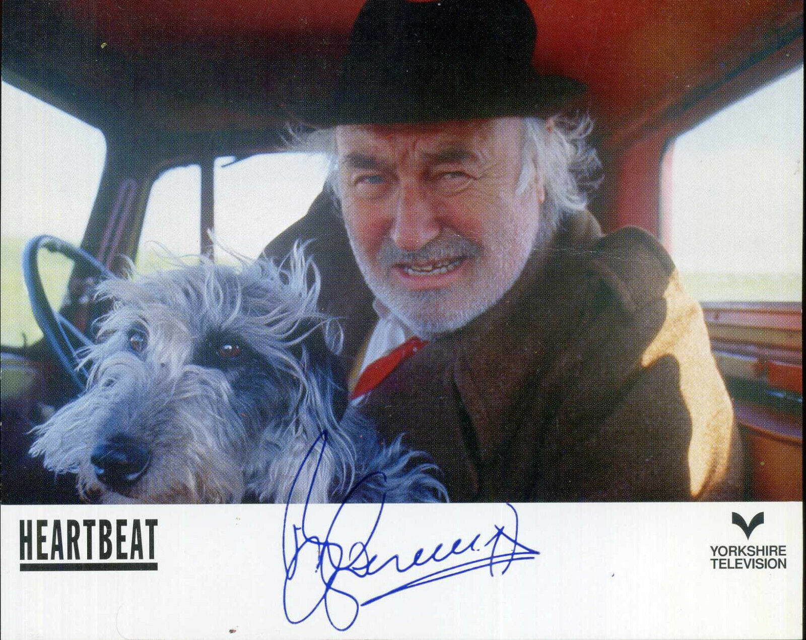 BILL MAYNARD Signed Photo Poster paintinggraph - TV Star Actor / Comedian HEARTBEAT - preprint