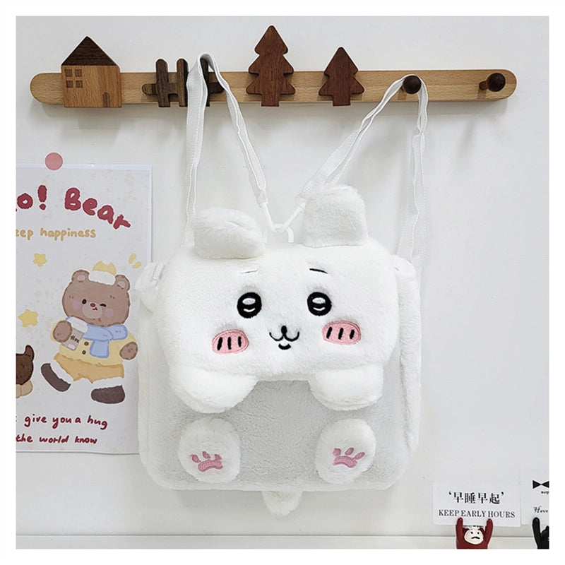 New Cartoon Plush Doll Bag Children’s Bag Backpack Cute Shoulder Bag Children’s Bag