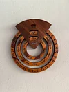 Wooden Rotating Circular Perpetual Calendar