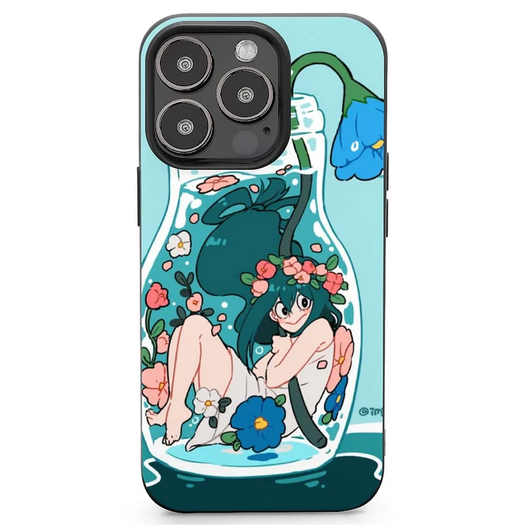 Tsuyu Asui Anime My Hero Academia Phone Case(19) Mobile Phone Shell IPhone 13 and iPhone14 Pro Max and IPhone 15 Plus Case - Heather Prints Shirts