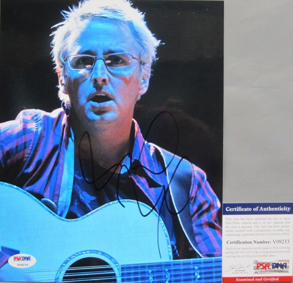 GREAT GUITARIST!!! Mike McCready Signed PEARL JAM 8x10 Photo Poster painting #1 PSA/DNA