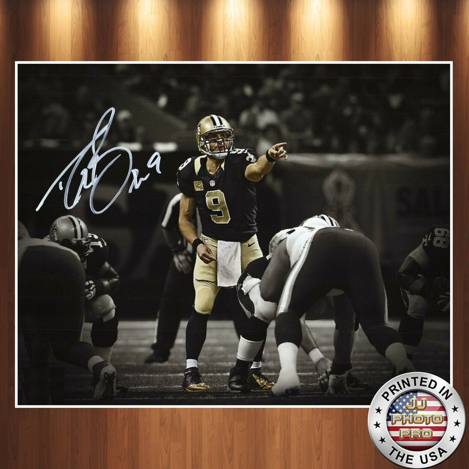 Drew Brees Autographed Signed 8x10 Photo Poster painting (Saints) REPRINT