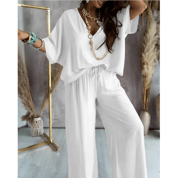 🌸Women’s Casual Loose Solid Color Suit✨