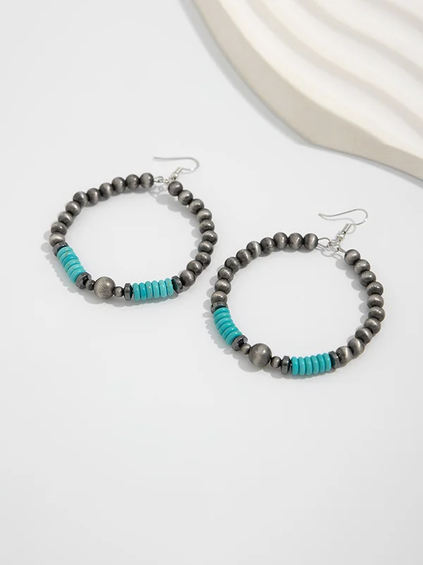 Geometric Drop Earrings