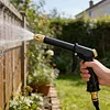 High Pressure Water Gun Cleaning Car Wash Garden Watering Hose Nozzle foam Thread Quick Connector No