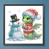 Diamond Painting-DIY Crystal Rhinestone Xmas Pterosaur
