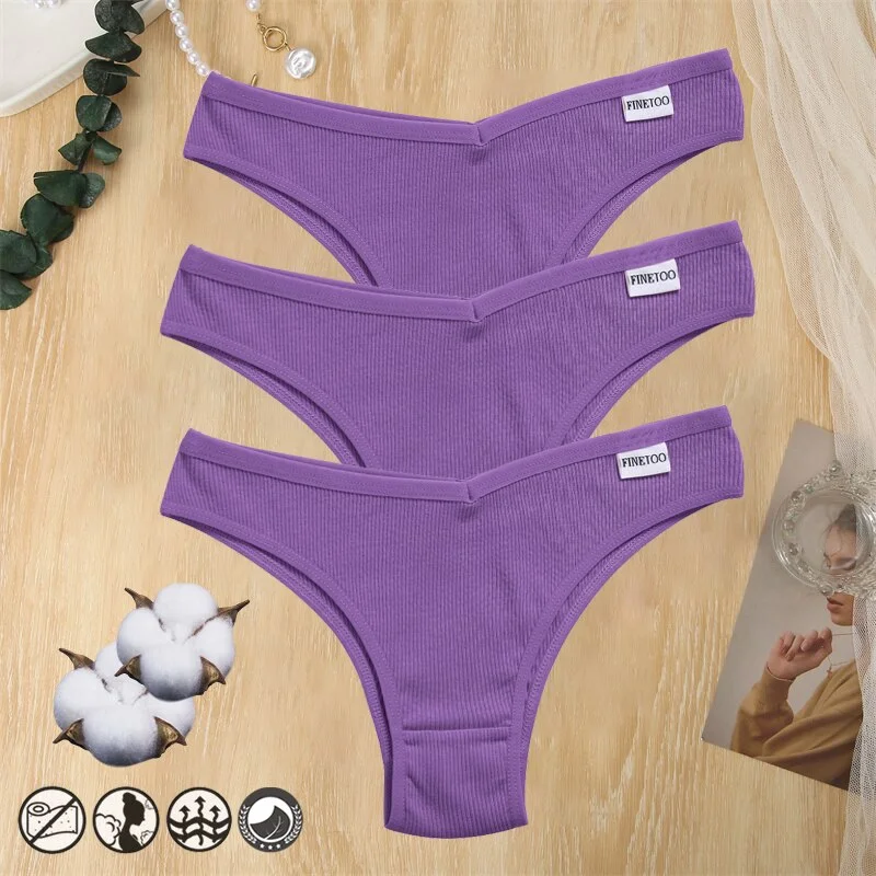 Billionm Cotton Women Panties Sexy V Waist Underwear T-back Underpants Woman Brazilian Pantys Female Briefs Intimates Lingerie