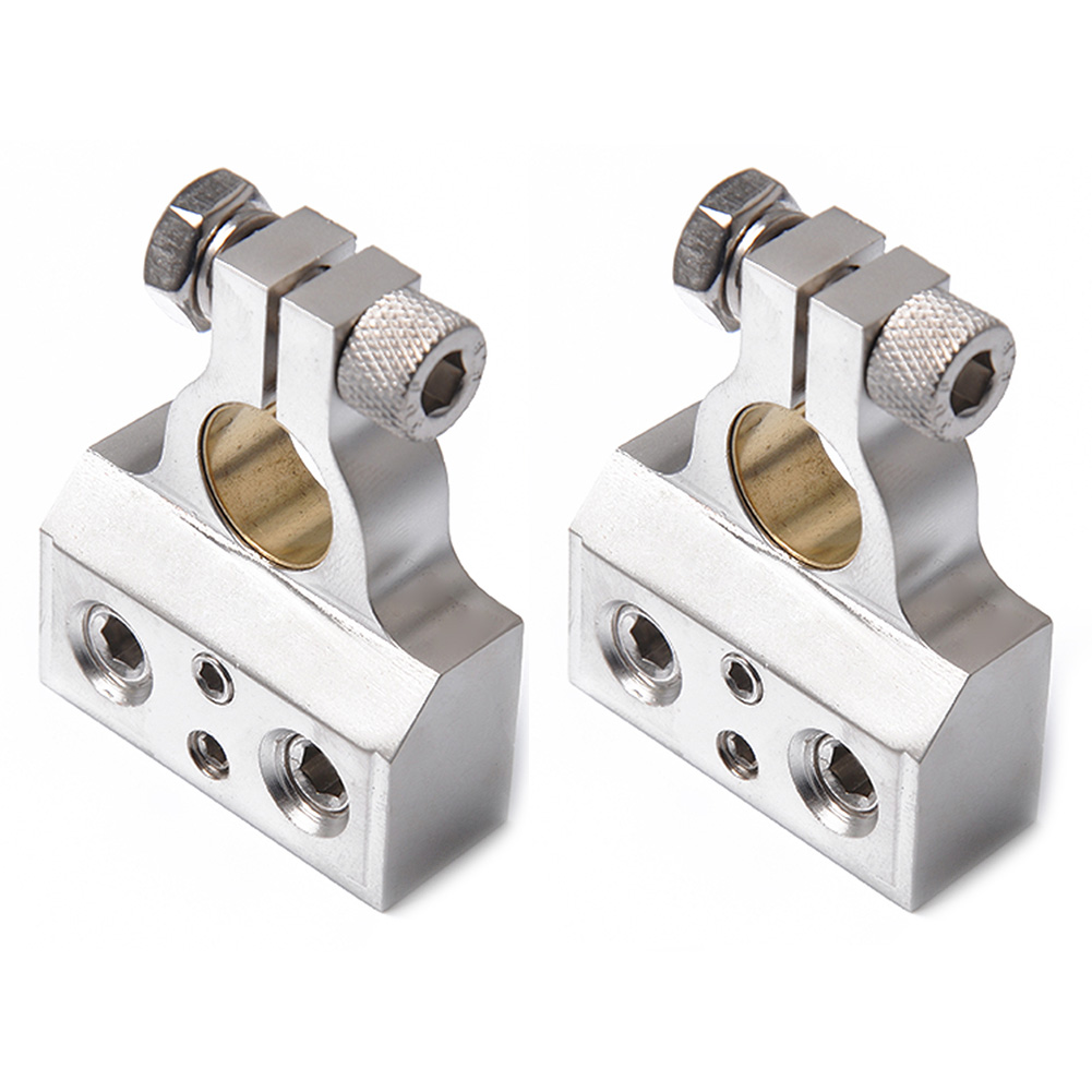 

1 Pair 0/4/8/10 AWG Car Battery Post Terminals Connectors Wire Cable Clamp, 501 Original