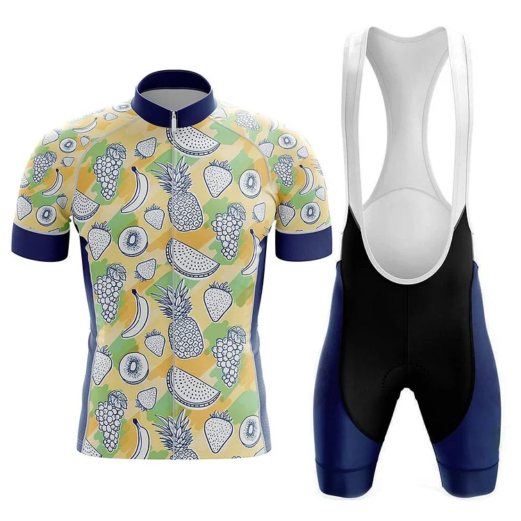 Pineapple Men's Short Sleeve Cycling Kit