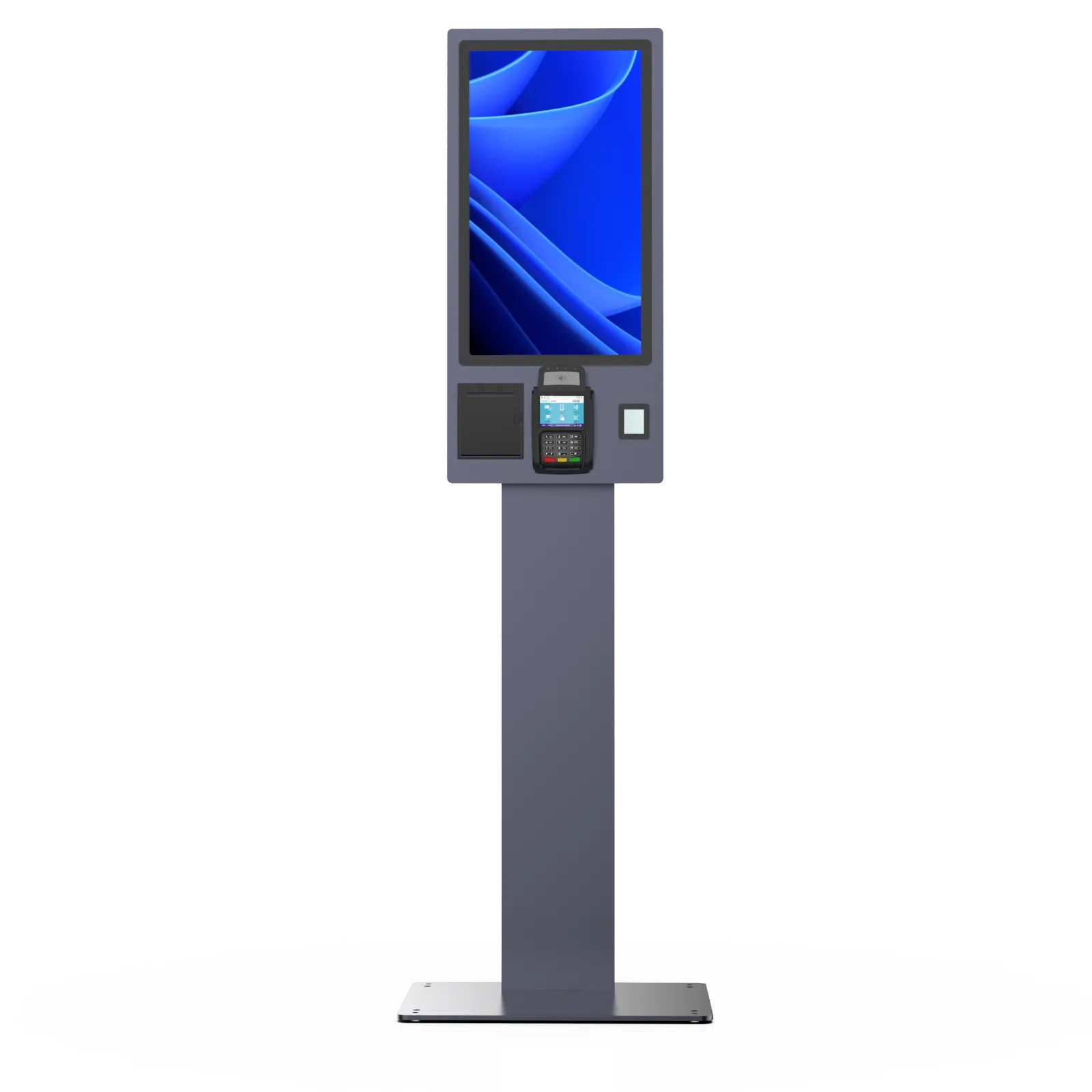 32 " Capacitive Screen RFID Self service payment kiosk digital signage ...